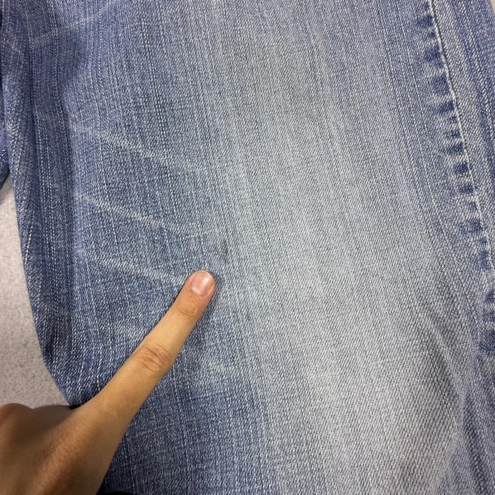 Y2K Levis Regular Fit Straight Leg Medium Wash Denim Blue Jeans Mens W36 L30